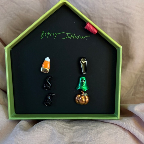 Betsey Johnson Jewelry - Betsey Johnson Spooky Earring Collection - Multicolor NWT